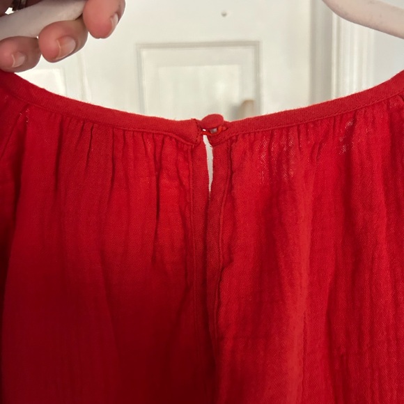 Universal Thread orange/Red Blouse - Picture 5 of 6